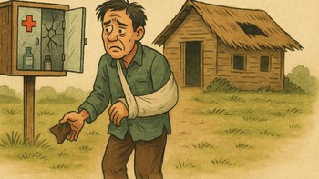 Câu tục ngữ ám chỉ tình cảnh éo le này là gì?