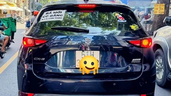 Ảnh vui 3-7: Lời cảnh báo dễ thương từ phía chủ xe ô tô