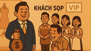 Vì sao gọi là 'khách sộp'?