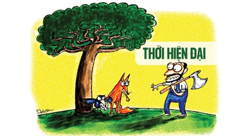Ngụ ngôn cáo và quạ thời hiện đại