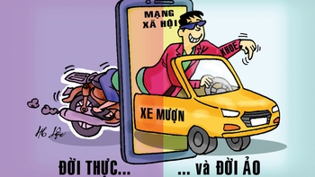 Chùm tranh biếm họa sự khác nhau giữa đời và mạng ảo
