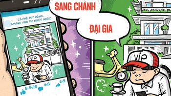 Đại gia khoe giàu bị bóp tương tác