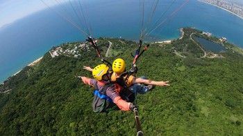 Dù lượn rơi trên bán đảo Sơn Trà Đà Nẵng, một du khách tử vong