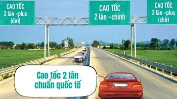 Cao tốc 2 làn... chuẩn quốc tế