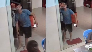 Thanh niên u đầu vì tông vào cửa kính cường lực