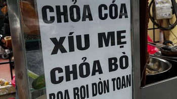 Ảnh vui 17-8: Thực đơn tại một tiệm bánh mì