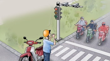 Thanh niên cầu xin camera AI phạt nguội tha thứ lỗi lầm nho nhỏ