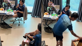 Phì cười với hai vợ chồng đầu óc chung tần số