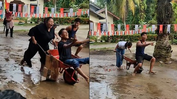 Cười sảng với giải đua xe rùa vùng quê