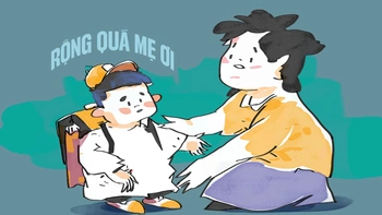 Bộ đồng phục quá khổ ngày khai trường, mẹ hào hứng, con 'quá khổ!'