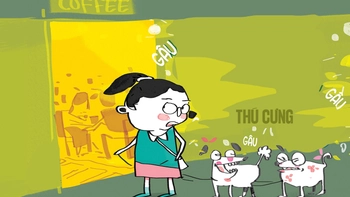 Chấp nhận cho thú cưng vào quán cà phê hay không?