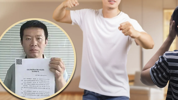 Bị con đánh, ông bố phát hiện cả hai đứa đều không phải con ruột
