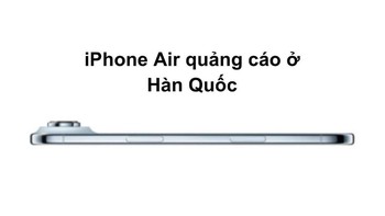 Netizen cảm thán cách Apple quảng cáo iPhone Air tại Hàn: 'Tinh tế đến đau lòng'
