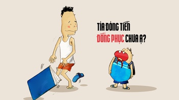 Tía mua đồng phục đi, đừng để con nổi bật giữa đám đông