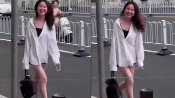 Cô gái có hành động khó hiểu trên đường nhưng kết quả thật bất ngờ