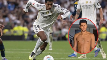 Bellingham thay đổi ngoại hình sau yêu cầu 'giảm cơ' của Real Madrid