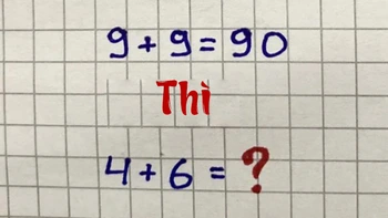 Câu đố toán học khiến nhiều người lớn vò đầu bứt tai