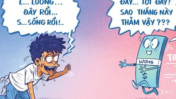 Lương về không cứu vãn nổi 'thấu chi' tiền chợ, tiền trường...