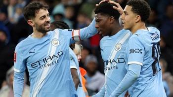 ‘Mưa bàn thắng’ vào lưới Exeter giúp Man City ghi dấu lịch sử FA Cup