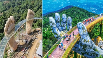 Thực hư 'Cầu Vàng phiên bản bàn chân' đang viral cõi mạng