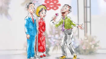 Ông chú hát 'Phút cuối', cô dâu chú rể ngỡ ngàng