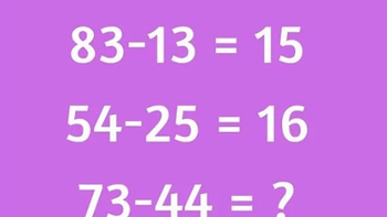 Người thông minh có giải được câu đố này trong 60 giây?