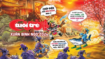 Rộn ràng giai phẩm Tuổi Trẻ Cười Xuân Bính Ngọ 2026