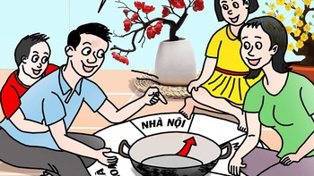 Mâu thuẫn quen thuộc: Về quê nội hay quê ngoại ăn Tết