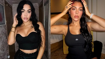 Mẹ đơn thân bỗng nổi tiếng vì giống hệt bạn gái Ronaldo