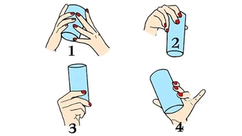 Quiz: Khám phá tính cách của bạn qua cách bạn cầm ly