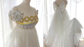 Nữ cosplayer mất 5 năm tạo nên váy Princess Serenity hoàn hảo