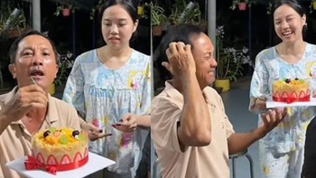 Cô gái khiến người xem cười đau bụng màn đu trend 'bánh kem thành tựu' độc lạ