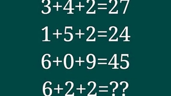Người thông minh có giải được câu đố toán học này trong 10 giây?
