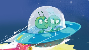 UFO học được chiêu che biển số