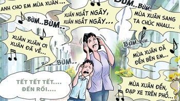 Biệt đội karaoke khu phố xin kính chào xuân mới