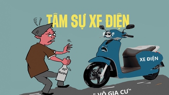 Xe điện tâm sự với bợm nhậu và anh bảo vệ chung cư