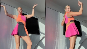 Sabalenka gây 'chấn động' với trang phục lấy cảm hứng lướt sóng cho Úc mở rộng