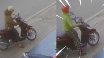 Người phụ nữ đi nhầm xe máy của người lạ mà không hay biết