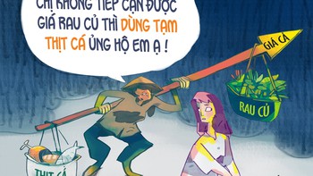 Người dân thành phố 'tiếp cận' thịt cá thay rau củ cho nhẹ ví?