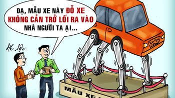 Đỗ ô tô trước cửa nhà: Tranh luận bất phân thắng bại