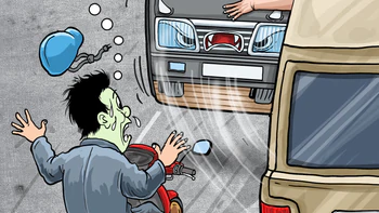 Mở cửa ô tô bất cẩn khác gì một chiếc xe… chạy ngược chiều?