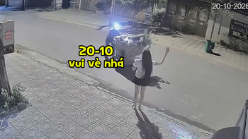 Cô gái tặng hoa 20-10 cho chị lao công lúc 3h sáng