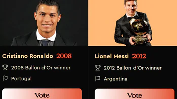 Ronaldo áp đảo Messi 62%-13% trong cuộc đua do fan chấm: chuyện gì vậy?
