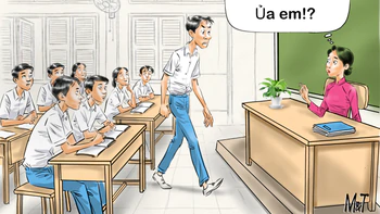 Bục giảng không phải nơi để thượng đài