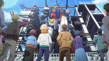 Tượng đài anime Gundam và loạt dự án hướng tới kỷ niệm 50 năm