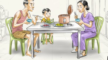 Bữa cơm né giờ cao điểm