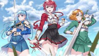 Anime 'Magic Knight Rayearth' tái xuất sau hơn 30 năm