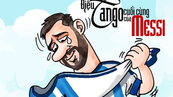 Điệu tango cuối cùng của Messi trong màu áo Argentina