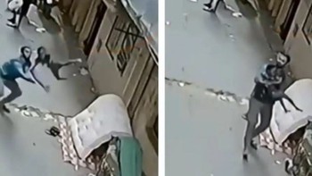 Viral khoảnh khắc thanh niên Ai Cập đỡ bé trai 5 tuổi rơi từ ban công