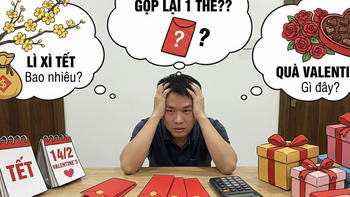 Valentine cận Tết Bính Ngọ, gộp lì xì và quà Valentine cho tiện một lần được không?